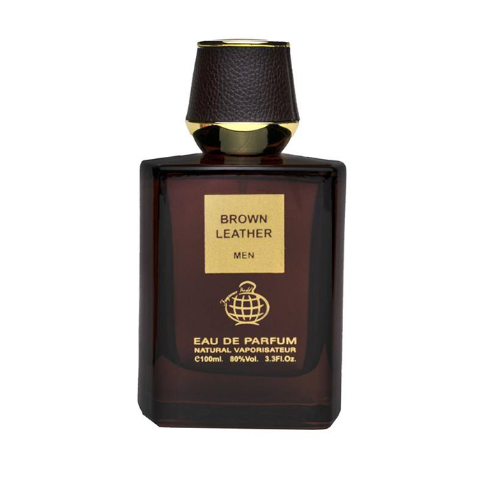 ادو پرفیوم مردانه فراگرنس ورد مدل Brown Leather حجم 100 میلی لیتر