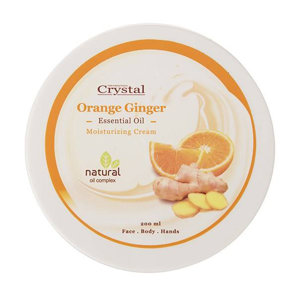کرم مرطوب کننده کریستال Orange Ginger حجم 200 میلی