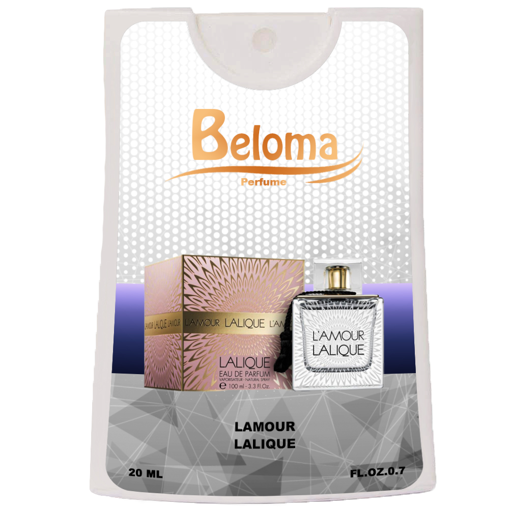 عطر جیبی زنانه بلوما مدل لالیک لامور حجم 20 میلی لیتر