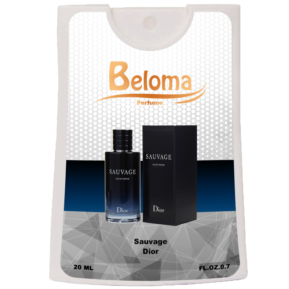 عطر جیبی مردانه بلوما مدل ساواج دیور حجم 20 میلی لیتر