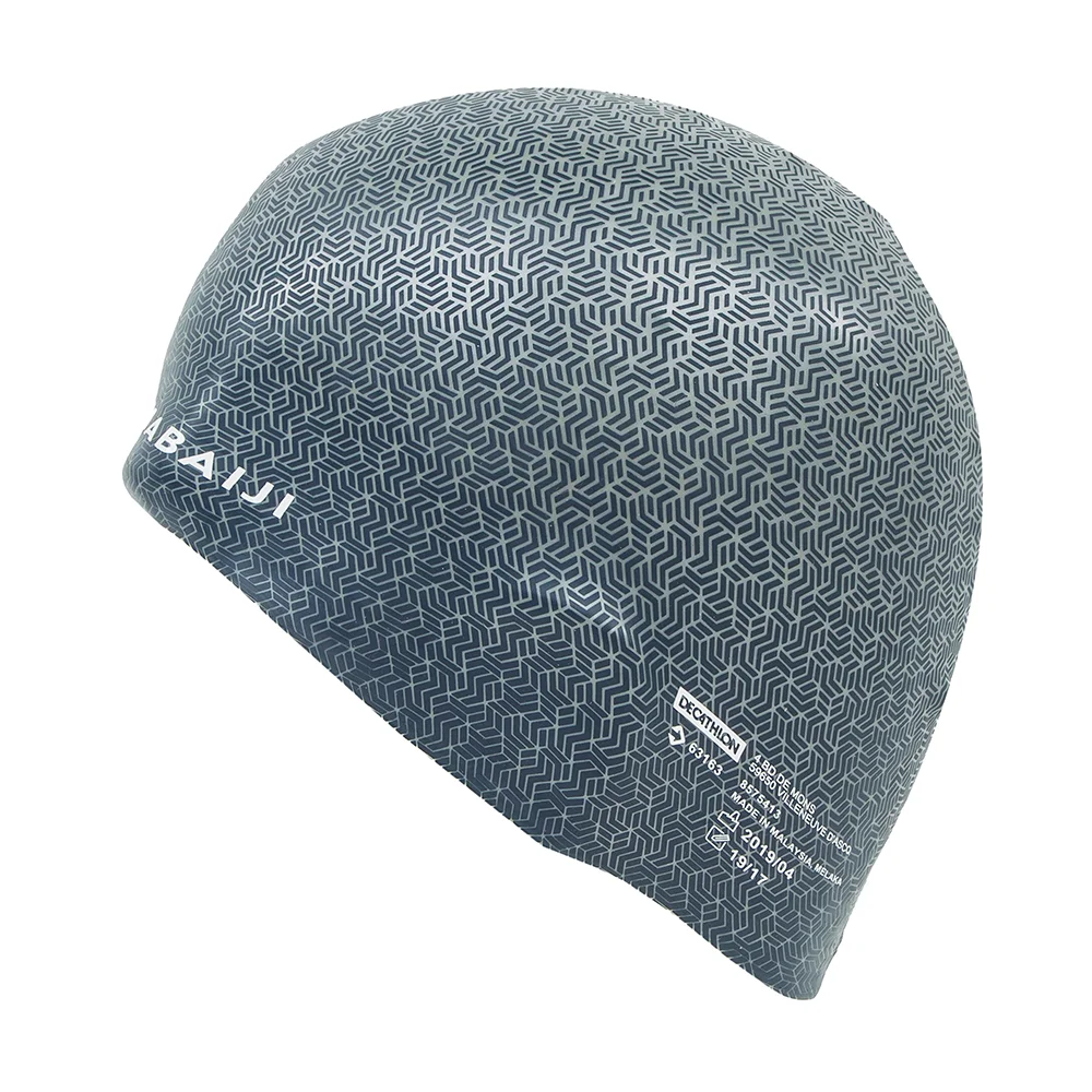 کلاه شنا نابایجی مدل PRINT GEO GREY — تصویر ۵