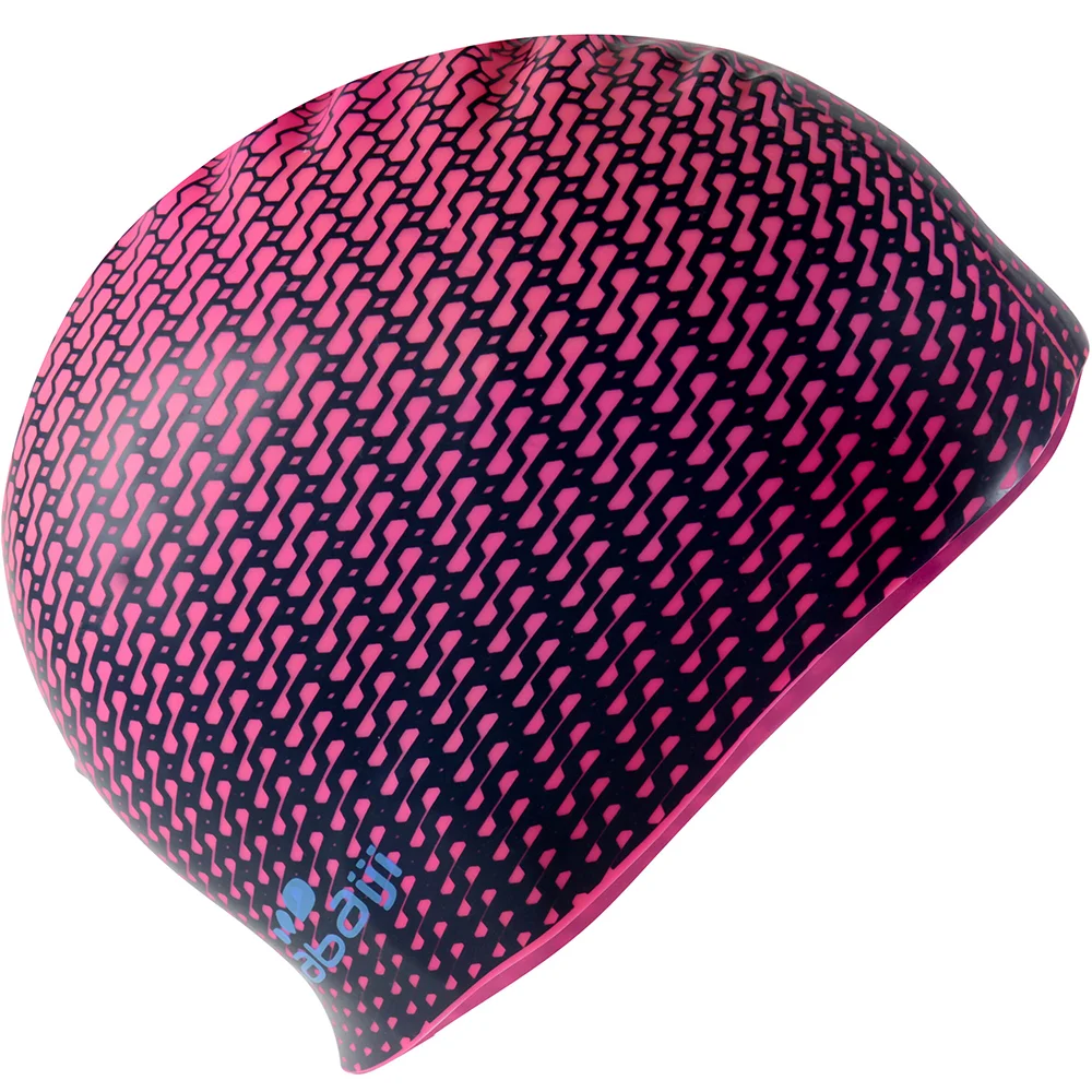 کلاه شنا نابایجی مدل PRINT – TEC PINK — تصویر ۳