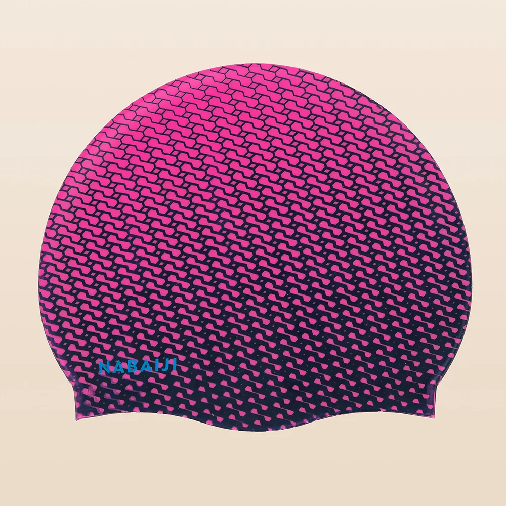 کلاه شنا نابایجی مدل PRINT – TEC PINK — تصویر ۲