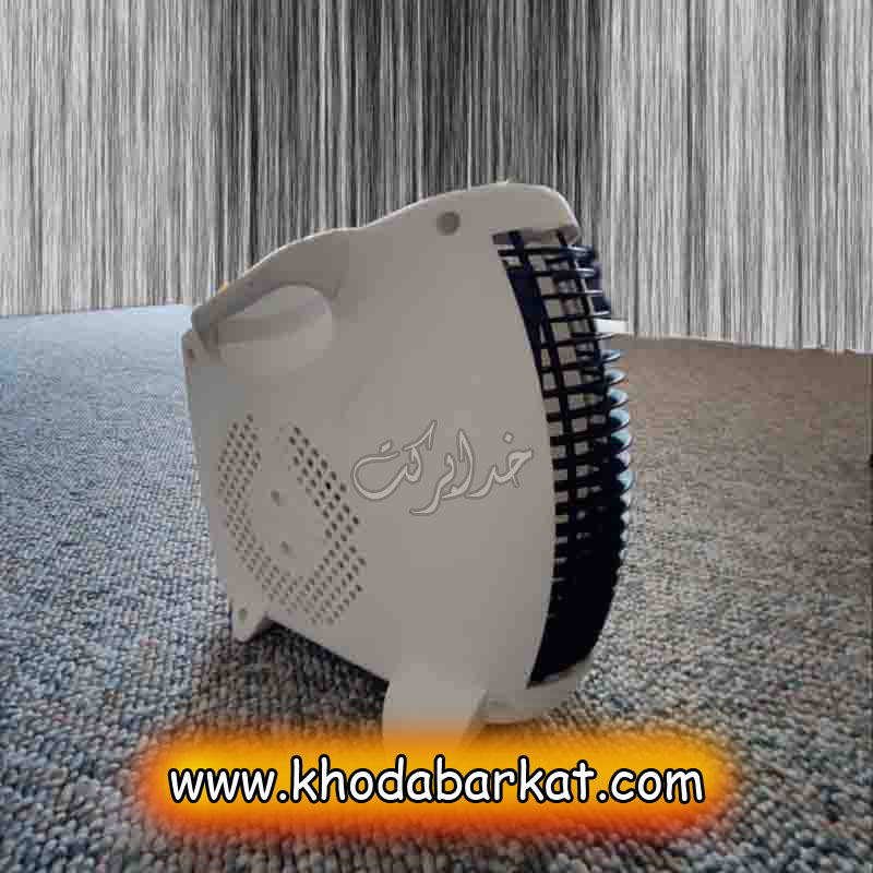 بخاری برقی فن دار رومیزی برفاب مدل QH-2000 — تصویر ۳