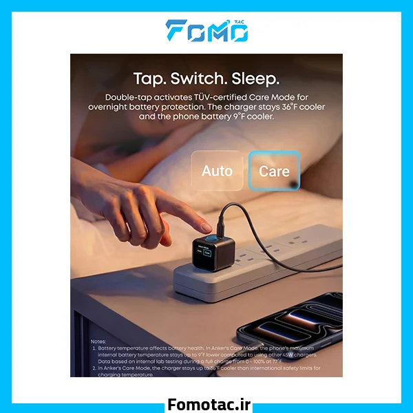 آداپتور 45W انکر(Anker) مدل A121D Nano — تصویر ۸