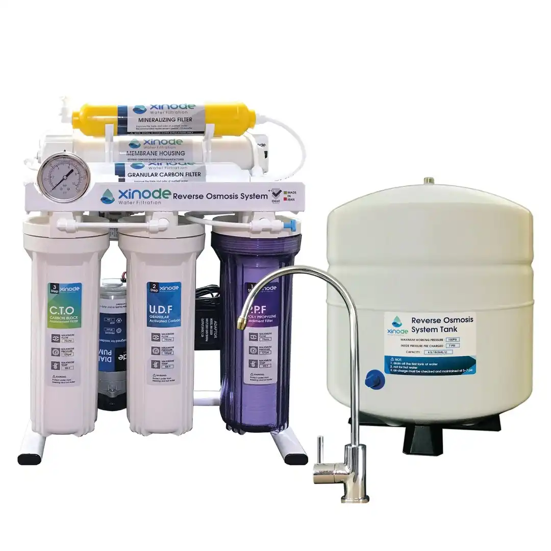 دستگاه تصفیه آب زینود xinode مدل AXS105HB — تصویر ۲