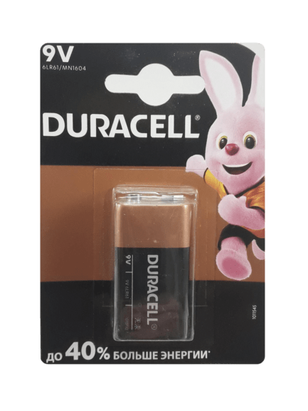 باتری کتابی 9 ولت آلکالاین دوراسل DURACELL