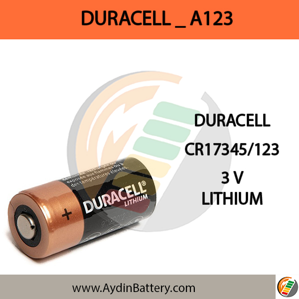 باتری اولترا لیتیوم CR123 دوراسل 3 ولت | DURACELL — تصویر ۳