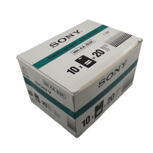 باتری قلمی سونی 4600mAh قابل شارژ | بسته 10 کارتی | 20 عددی — تصویر ۴