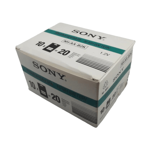 باتری قلمی سونی 4600mAh قابل شارژ | بسته 10 کارتی | 20 عددی — تصویر ۳