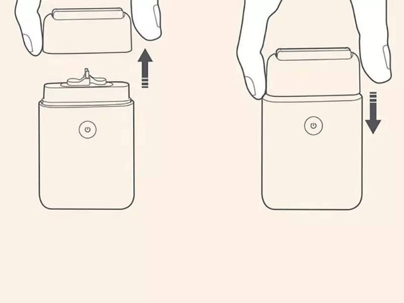 ریش تراش قابل حمل شیائومی Xiaomi MSW201 Portable Shaver — تصویر ۳