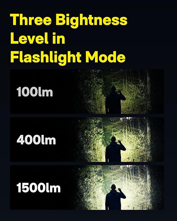 چراغ قوه هوتو مدل Hoto QWSDT005 flashlight tactics 2300 — تصویر ۵