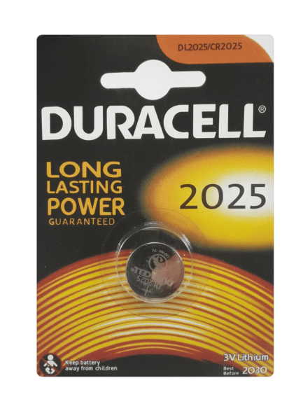 باتری سکه ای 2025 لیتیومی دوراسل 3 ولت | DURACELL