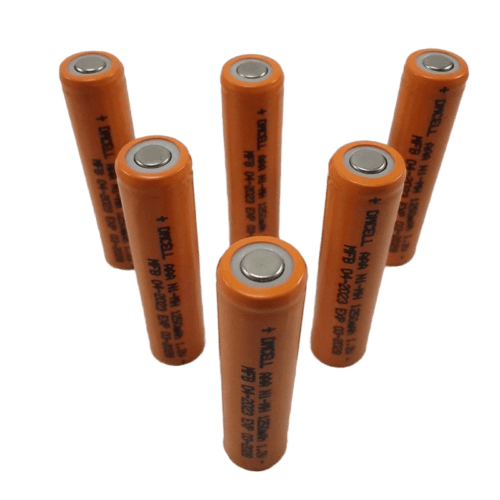 باتری نیم قلمی DMCELL سر تخت 1250mAh | دی ام سل ولت1.2