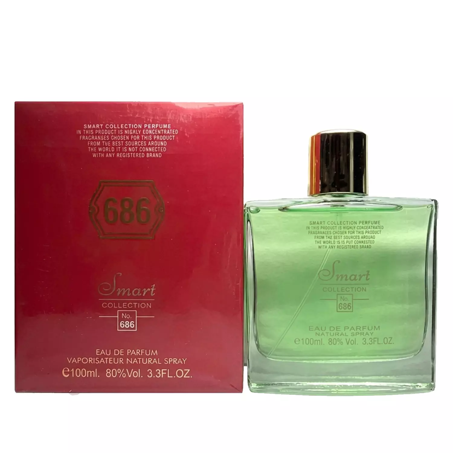 عطر اسمارت 686 یونیک لاکچری مانگونیفیسنت 100 میل — تصویر ۲