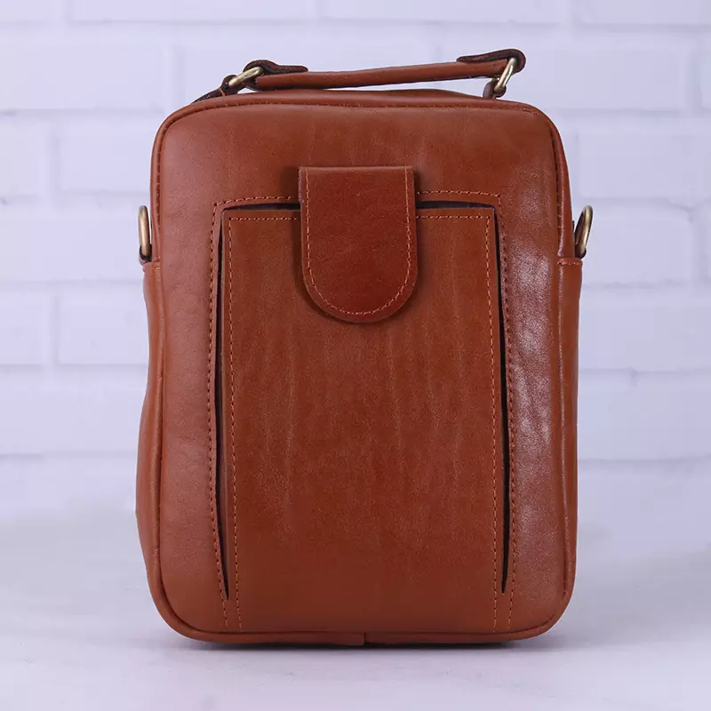 کیف دوشی چرم چرمسال کد 812 — تصویر ۴
