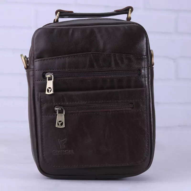 کیف دوشی چرم چرمسال کد 812 — تصویر ۸