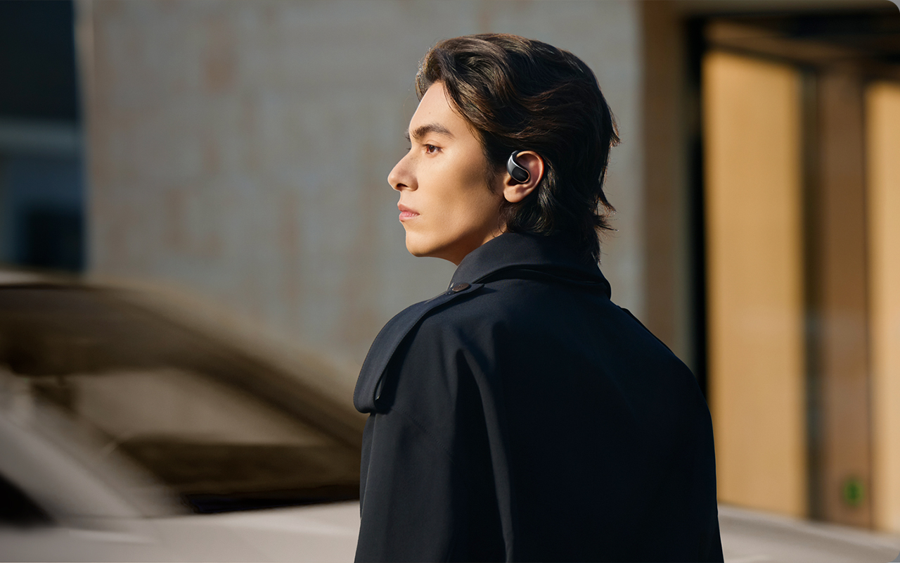 هدفون بیسیم شیائومی استریو مدل Xiaomi M2319E1 openwears stereo sandstone — تصویر ۸