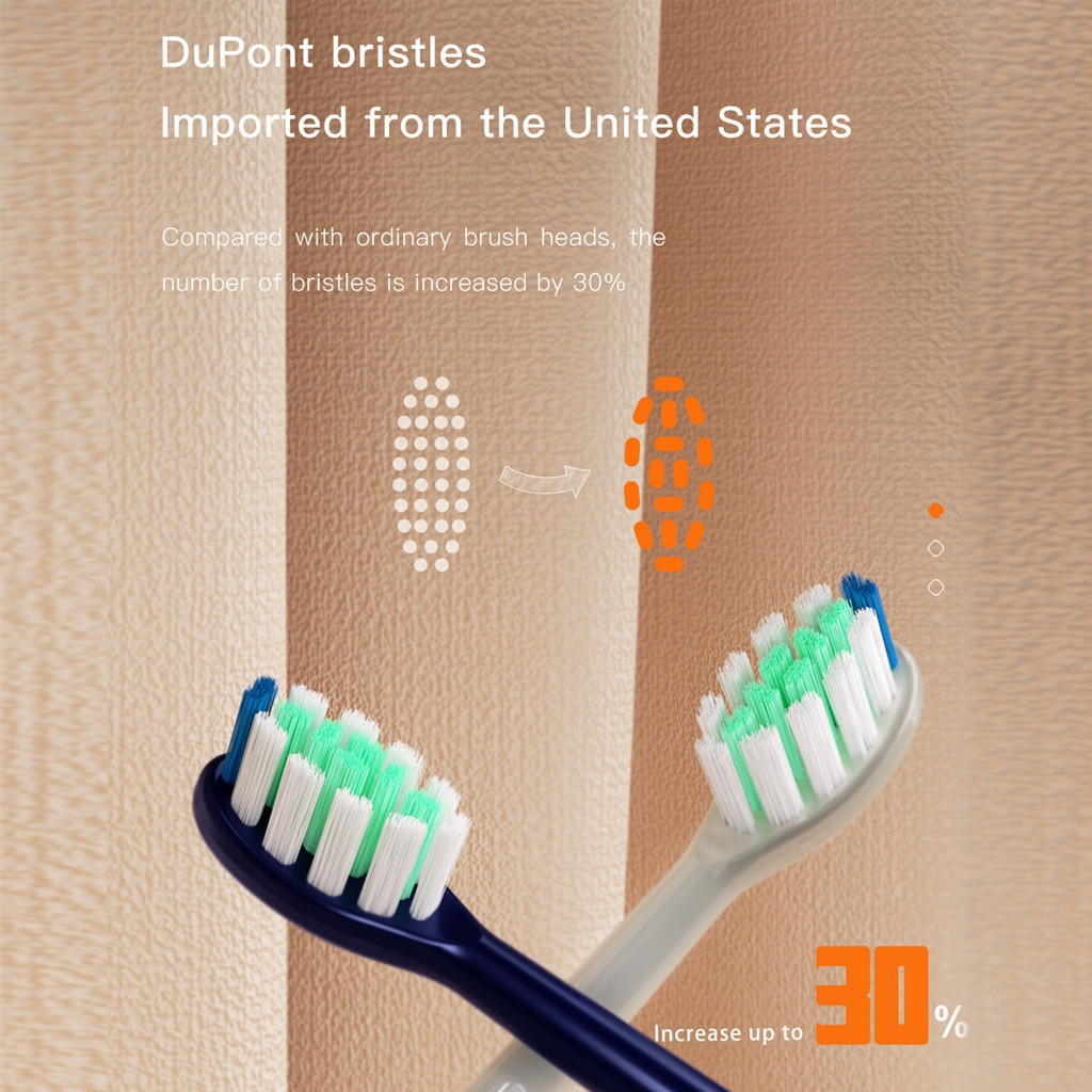 سر مسواک شیائومی مدل Xiaomi TX5-2 bomidi head toothbrush — تصویر ۷