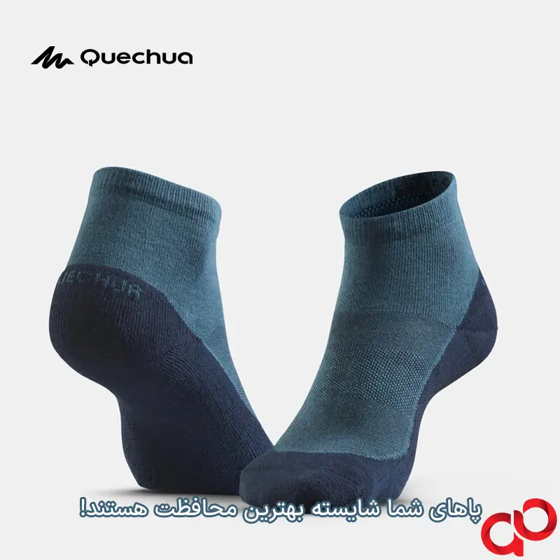 جوراب ورزشی کچوا مدل Hike 50 بسته 2 عددی — تصویر ۳
