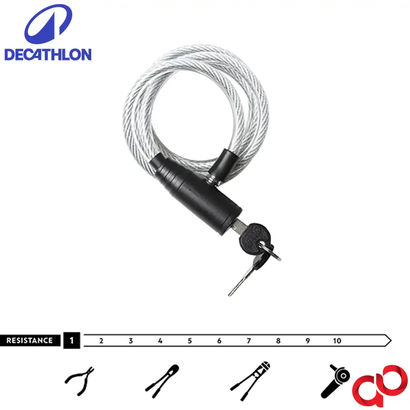 قفل دوچرخه دکتلون مدل BTWIN LOCK 100 — تصویر ۴