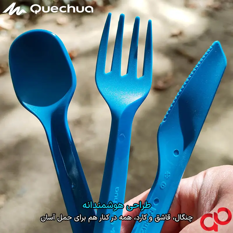 ست قاشق چنگال و کارد سفری کچوا — تصویر ۵