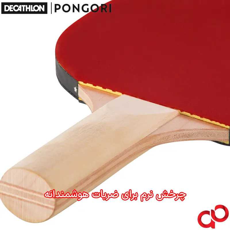 راکت پینگ پنگ دکتلون مدل PPR 100S X3 BALLS به همراه توپ مجموعه 3 عددی — تصویر ۵