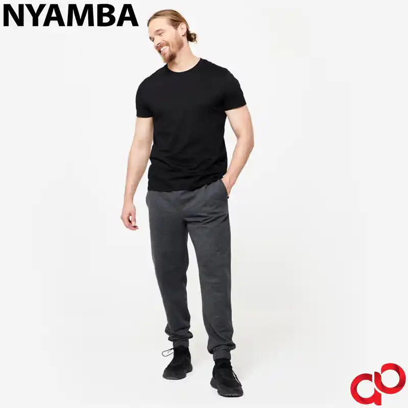 تی شرت ورزشی مردانه اسپرت مدل NYAMBA 100 — تصویر ۲