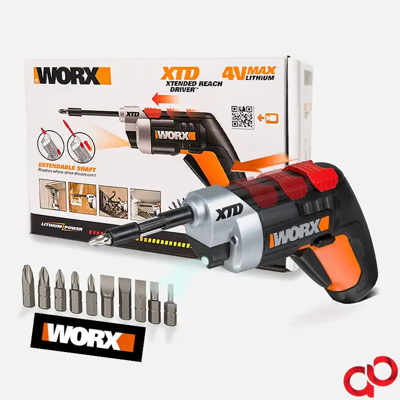 پیچ گوشتی شارژی وُرکس WORX مدل WX252.2 — تصویر ۲