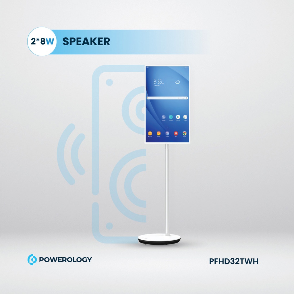 مانیتور هوشمند اندروید 32 اینچ پاورولوژی مدل PFHD32TWH رم 4گیگ و حافظه داخلی 128 گیگ — تصویر ۸