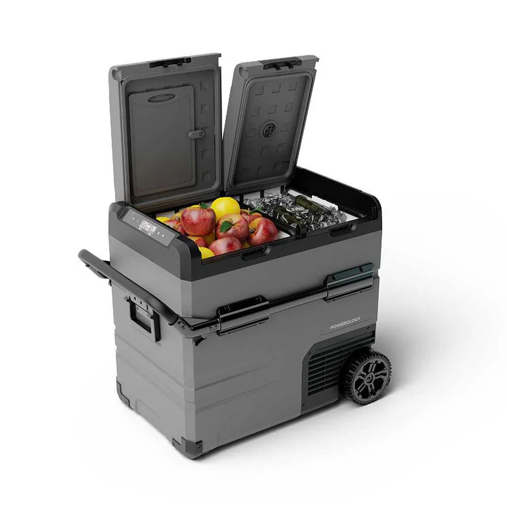 یخچال فریزر هوشمند قابل حمل پاورولوژی مدل PPOF55LBR ظرفیت 55 لیتر