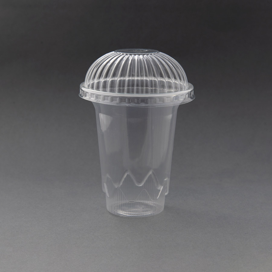 لیوان دوغی شفاف (نایلون مشکی) عسل 300 عددی — تصویر ۳