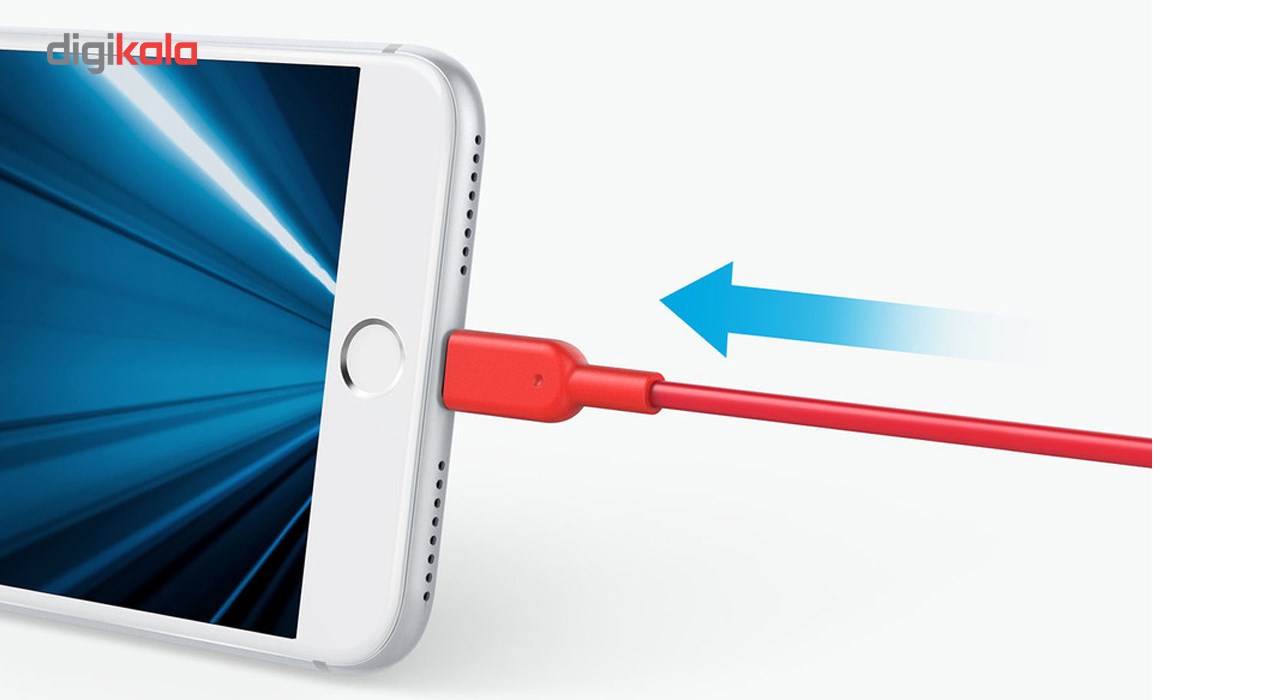 کابل تبدیل USB به لایتنینگ انکر مدل A8432 طول 0.9 متر — تصویر ۴