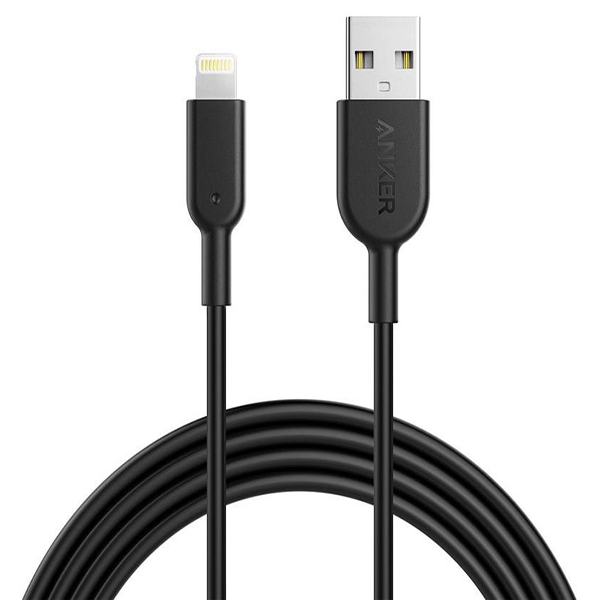 کابل تبدیل USB به لایتنینگ انکر مدل A8433 طول 1.8 متر — تصویر ۲