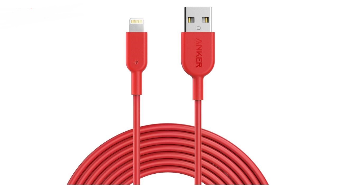 کابل تبدیل USB به لایتنینگ انکر مدل A8433 طول 1.8 متر — تصویر ۴