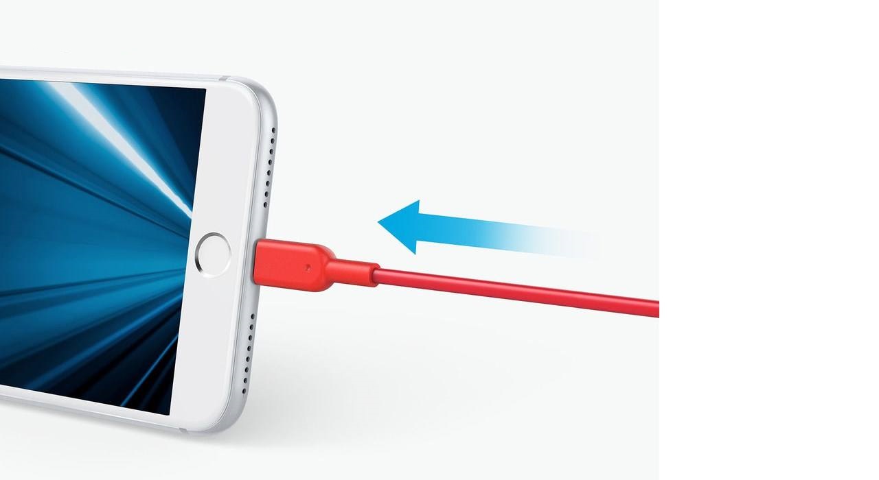 کابل تبدیل USB به لایتنینگ انکر مدل A8433 طول 1.8 متر — تصویر ۶