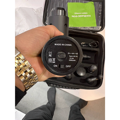 ماساژور بدن تفنگی گان 1028-MDHL — تصویر ۴