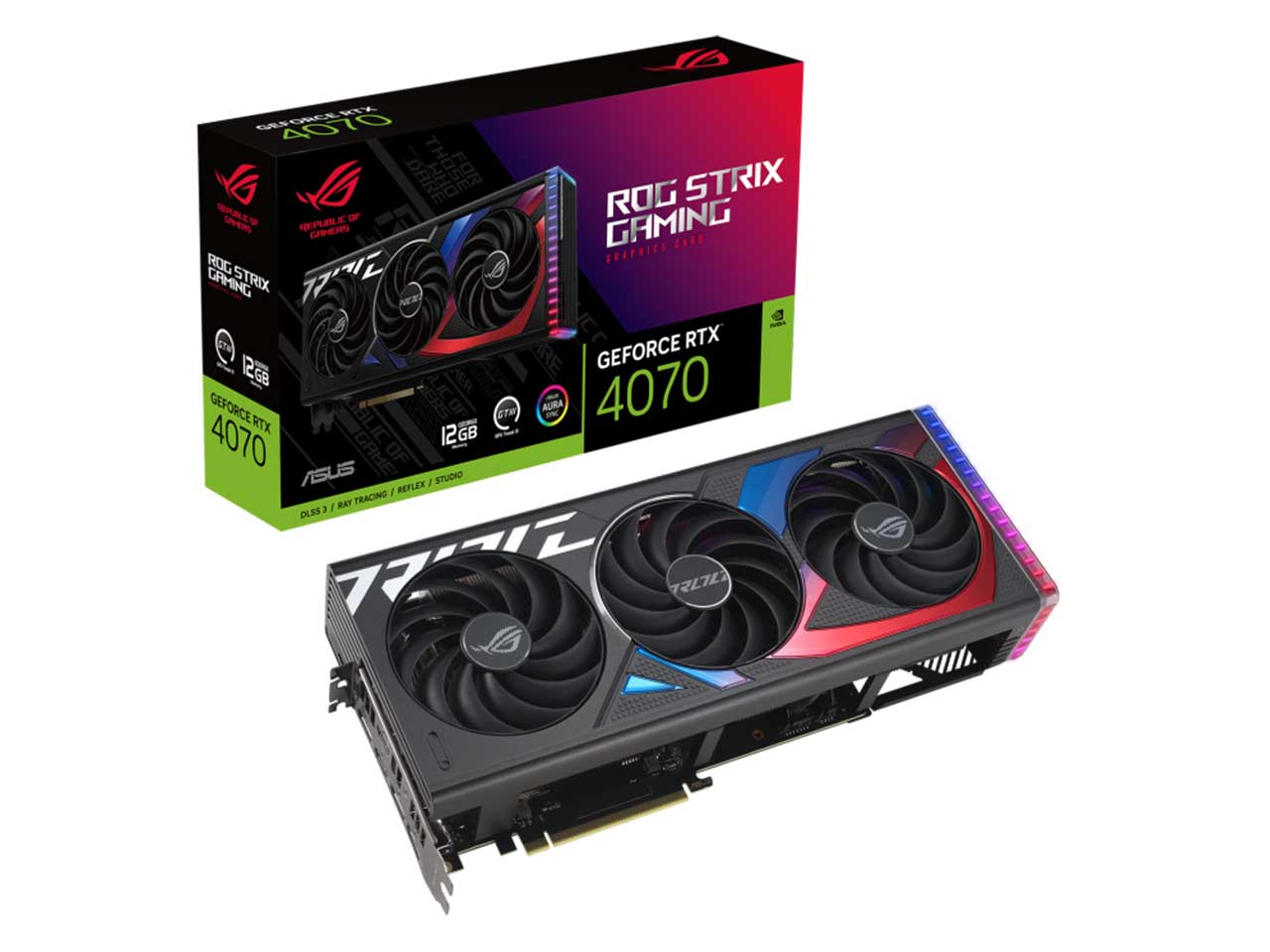 کارت گرافیک ایسوس مدل Asus ROG Strix GeForce RTX 4070 12GB GDDR6X