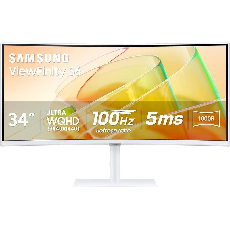 مانیتور سامسونگ مدل ViewFinity LS34C650 سایز 34 اینچ – مشکی