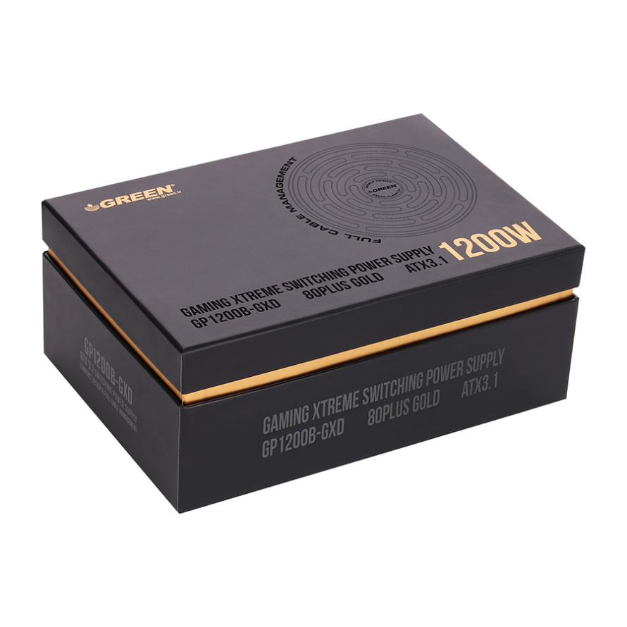 پاور 1200 وات گرین GP1200B-GXD GOLD Full Modular — تصویر ۳