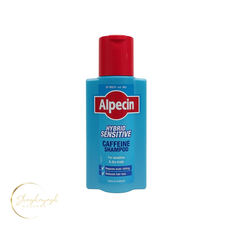 شامپو کافئین هیبرید سنسیتیو آلپسین 250 میل Alpecin Hybrid Sensitive Caffeine Shampoo