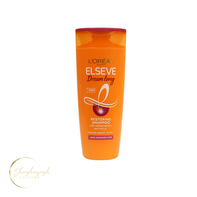 شامپو ترمیمکننده مو بلند و آسیبدیده لورآل السیو دریم لانگ ۴۰۰ میل L’Oréal Paris Elseve Dream Long Restoring Shampoo — تصویر ۲