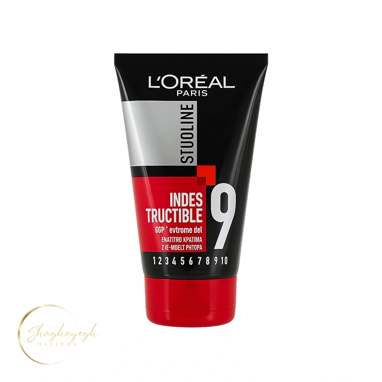 ژل موی مشکی لورآل استودیو لاین ایندستراکتبل 9 | L’Oréal Studio Line Indestructible 9 Hair Gel — تصویر ۲