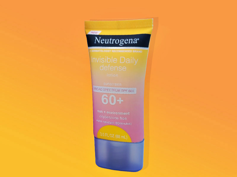 لوسیون ضد آفتاب نوتروژینا Neutrogena SPF+60 حجم 88 میل