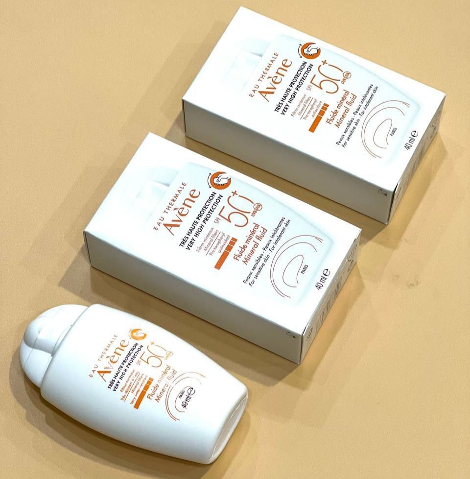 ضد آفتاب فلوئیدی مینرال بی رنگ اون Avene حجم 40 میلی لیتر — تصویر ۵