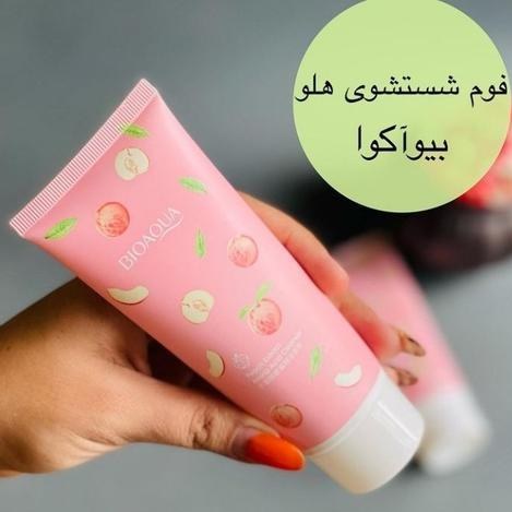 فوم شستشوی صورت آمینو اسید و هلو بیوآکوا — تصویر ۸