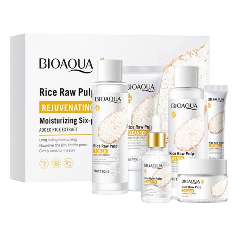 پک 5عددی مراقبتی پوست برنج بیوآکوا (BIOAQUA) — تصویر ۲