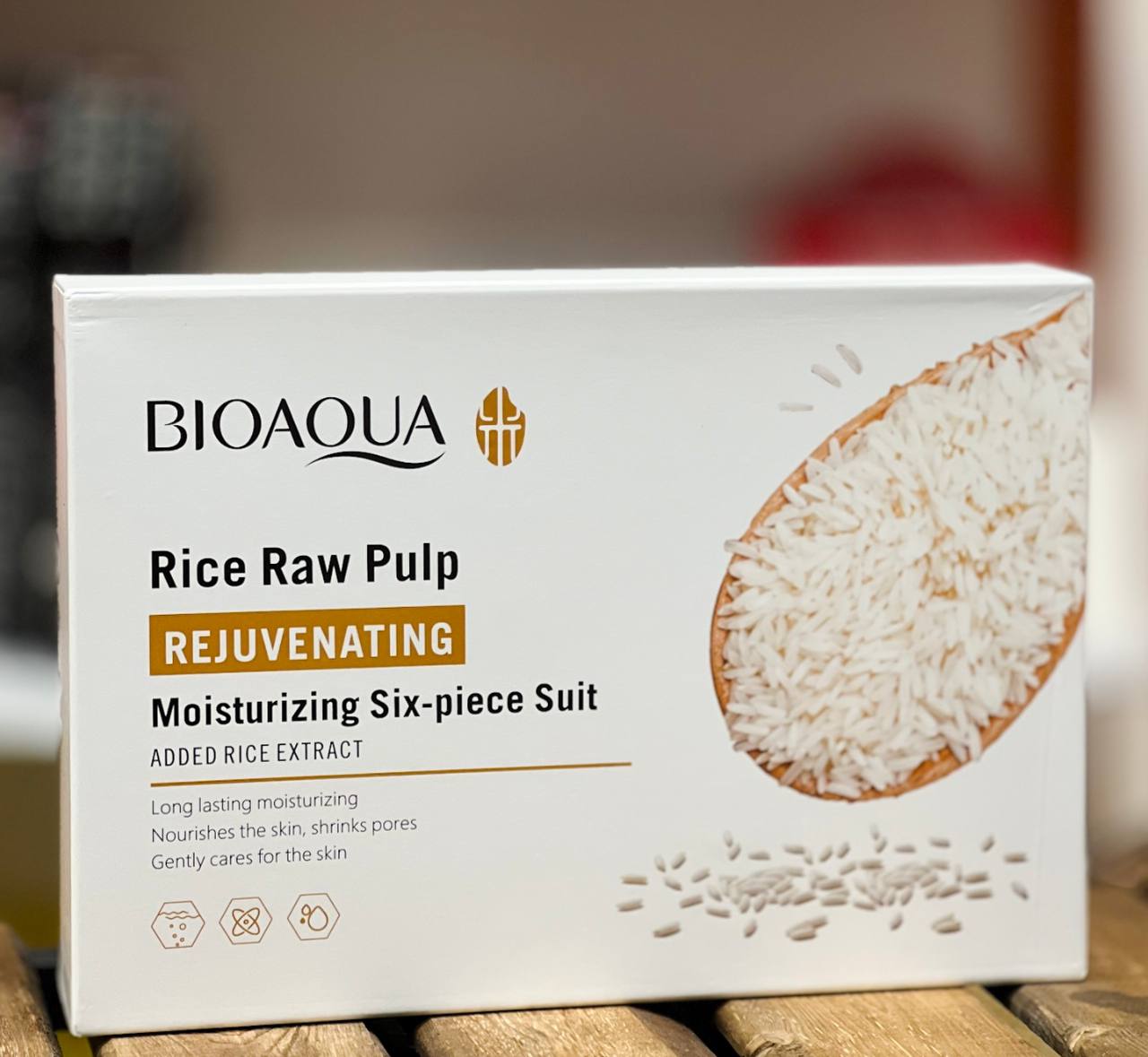 پک 5عددی مراقبتی پوست برنج بیوآکوا (BIOAQUA) — تصویر ۶