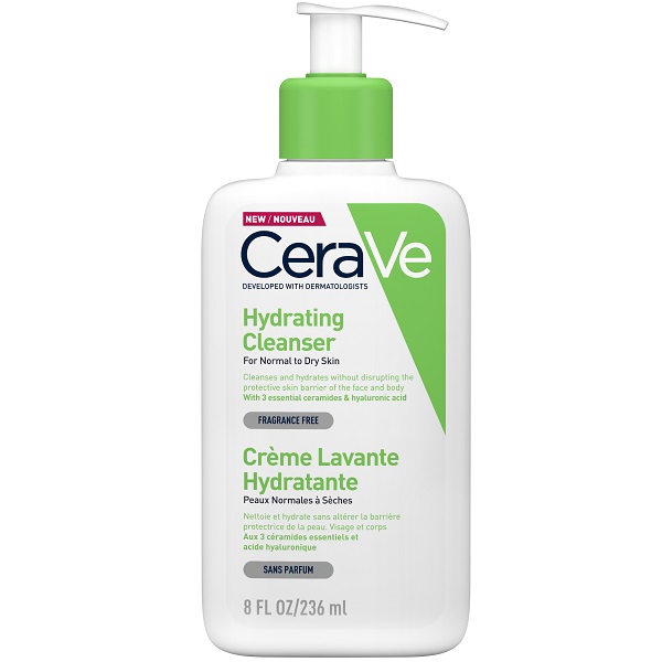 ژل شستشو و آبرسان قوی سراوی Cerave حجم 236 میلی لیتر — تصویر ۲