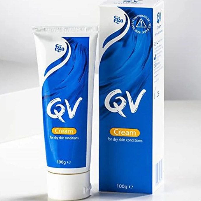 کرم مرطوب کننده کیو وی QV مناسب پوست خشک وزن 100 گرم — تصویر ۲
